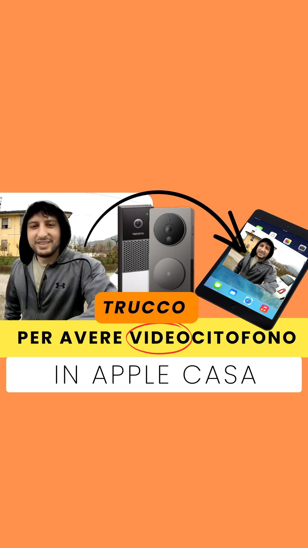 📲 Citofono o videocitofono? — Per me un videocitofono è quello con videocamera fuori e schermo dentro casa.