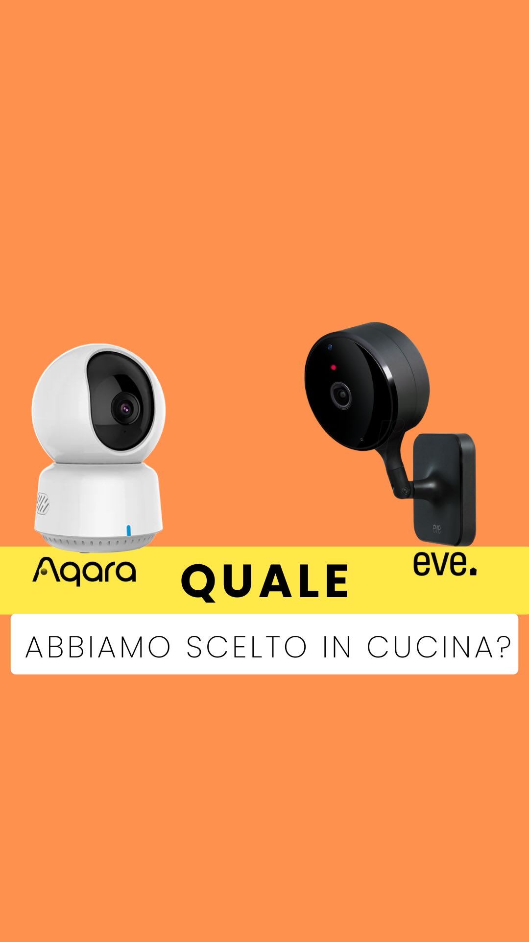 🛠️ Sfida tra telecamere smart: chi si è guadagnata il posto in cucina?
