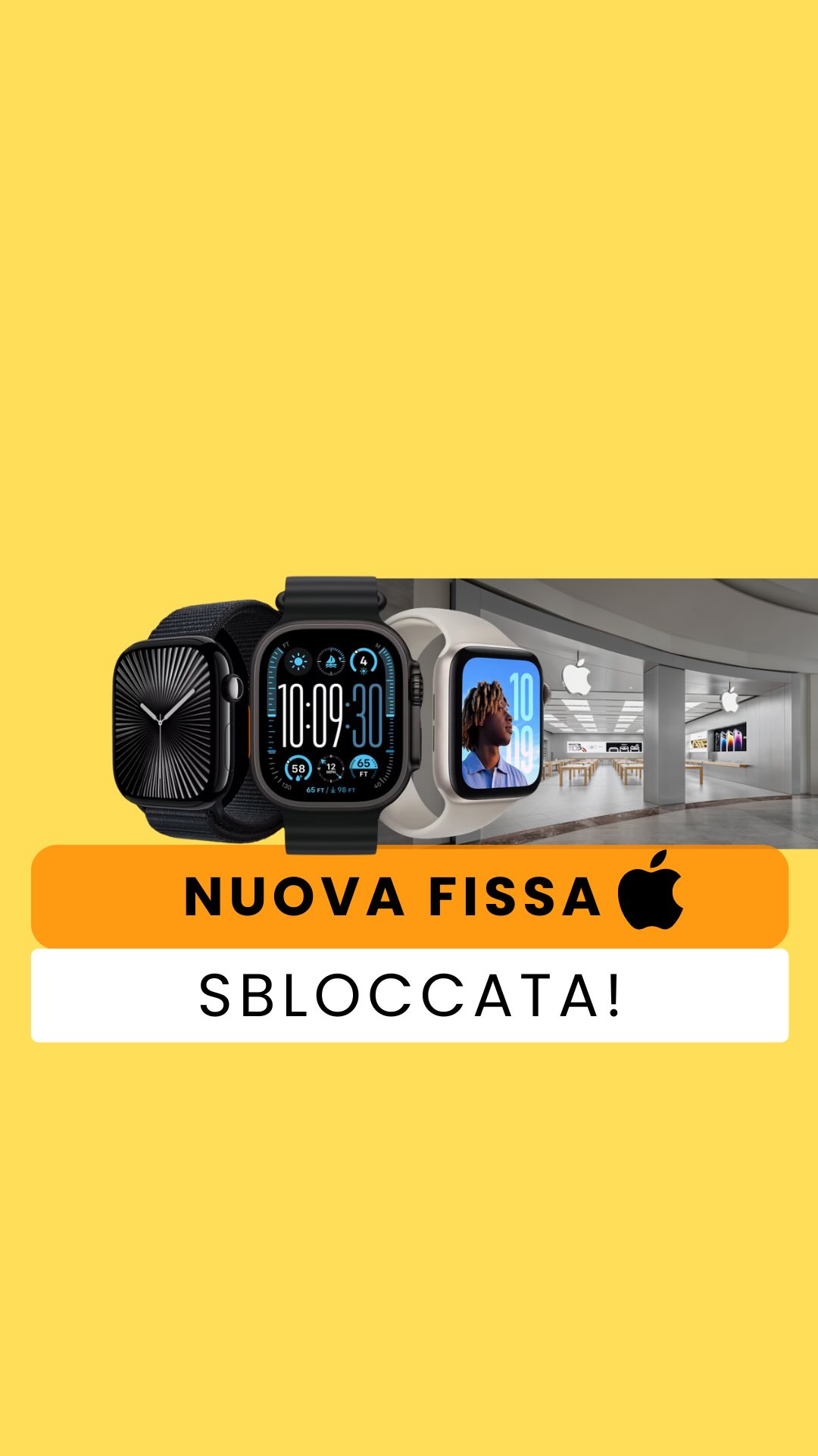 ❓Ti sono sempre piaciuti gli espositori dei cinturini negli Apple Store?