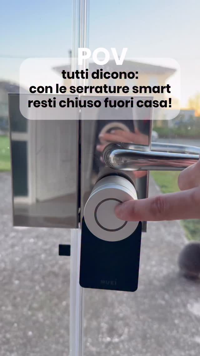 È più facile restare chiuso fuori casa