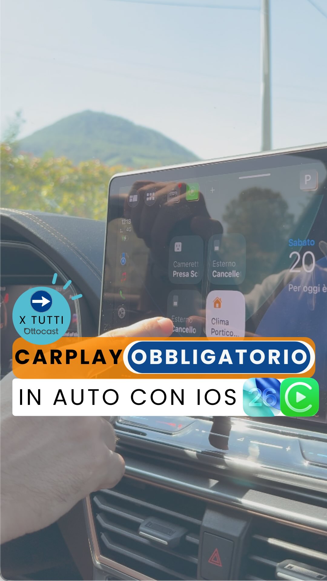 Con iOS 26 CarPlay ha fatto un vero salto di qualità! 📱 Ora ci sono widget, accessori Apple Casa,…