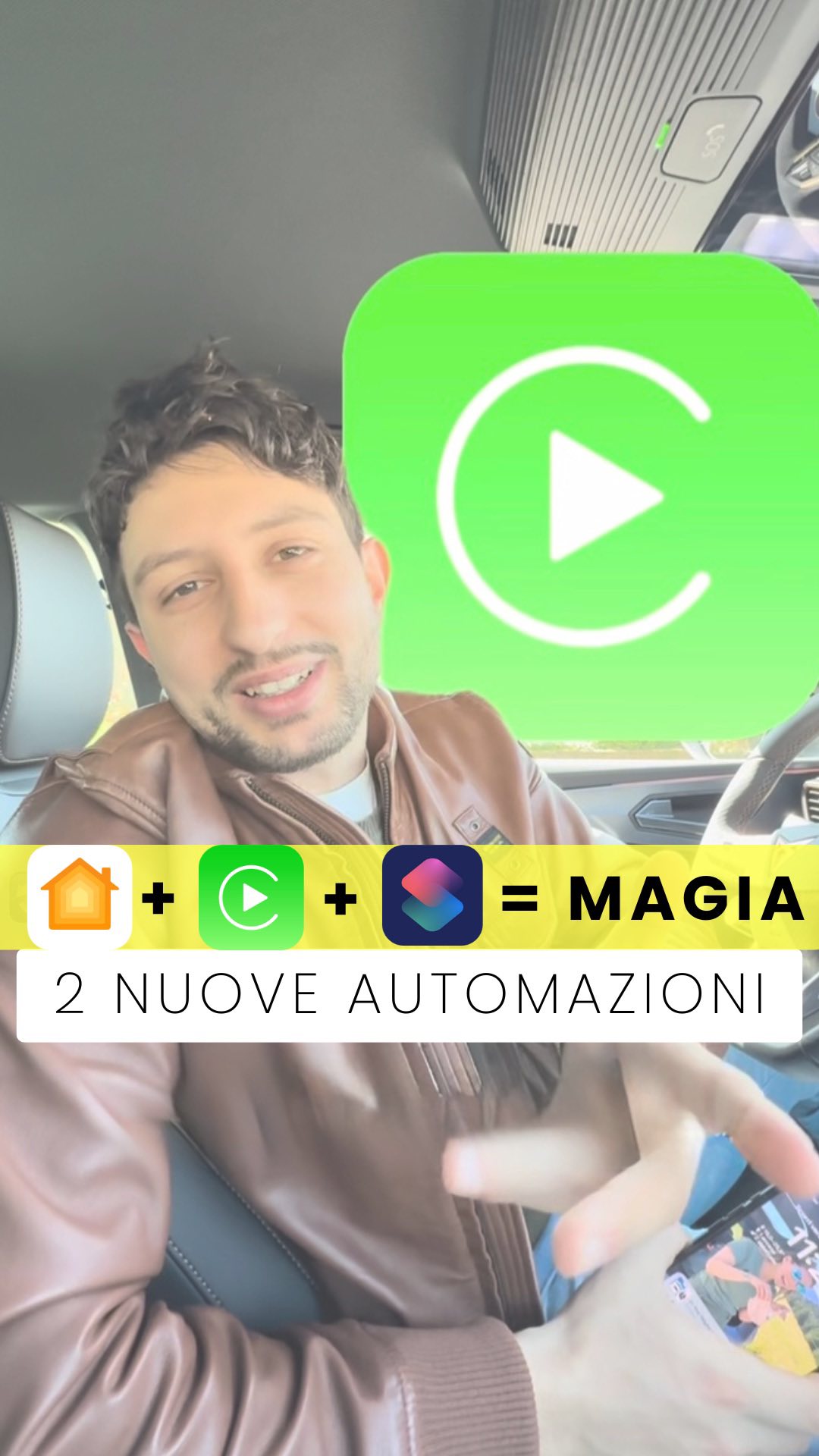 💬 Tu hai una tua automazione preferita con CarPlay o con la posizione?