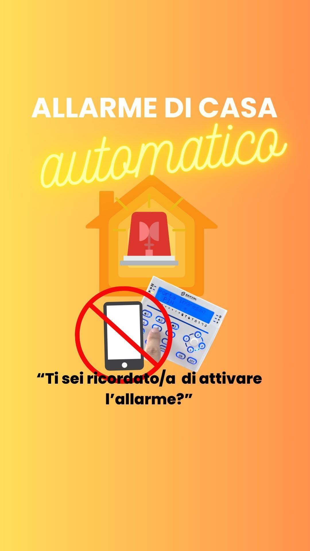 E tu attivi l’allarme🚨di casa🏡 ogni volta che esci? Proprio sempre sempre…