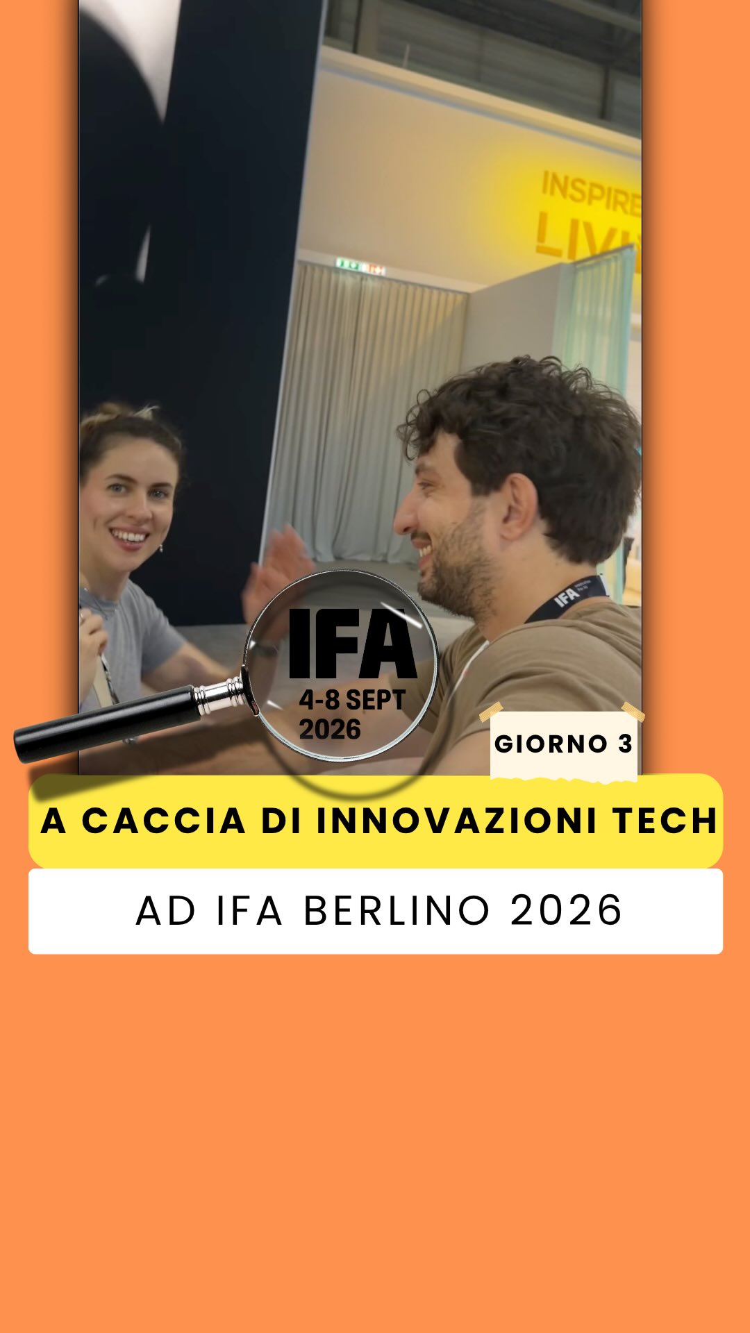 A caccia di innovazioni tech ad IFA 2026, parte 3 🔍 Droni pieghevoli, TV che spariscono da sole,…