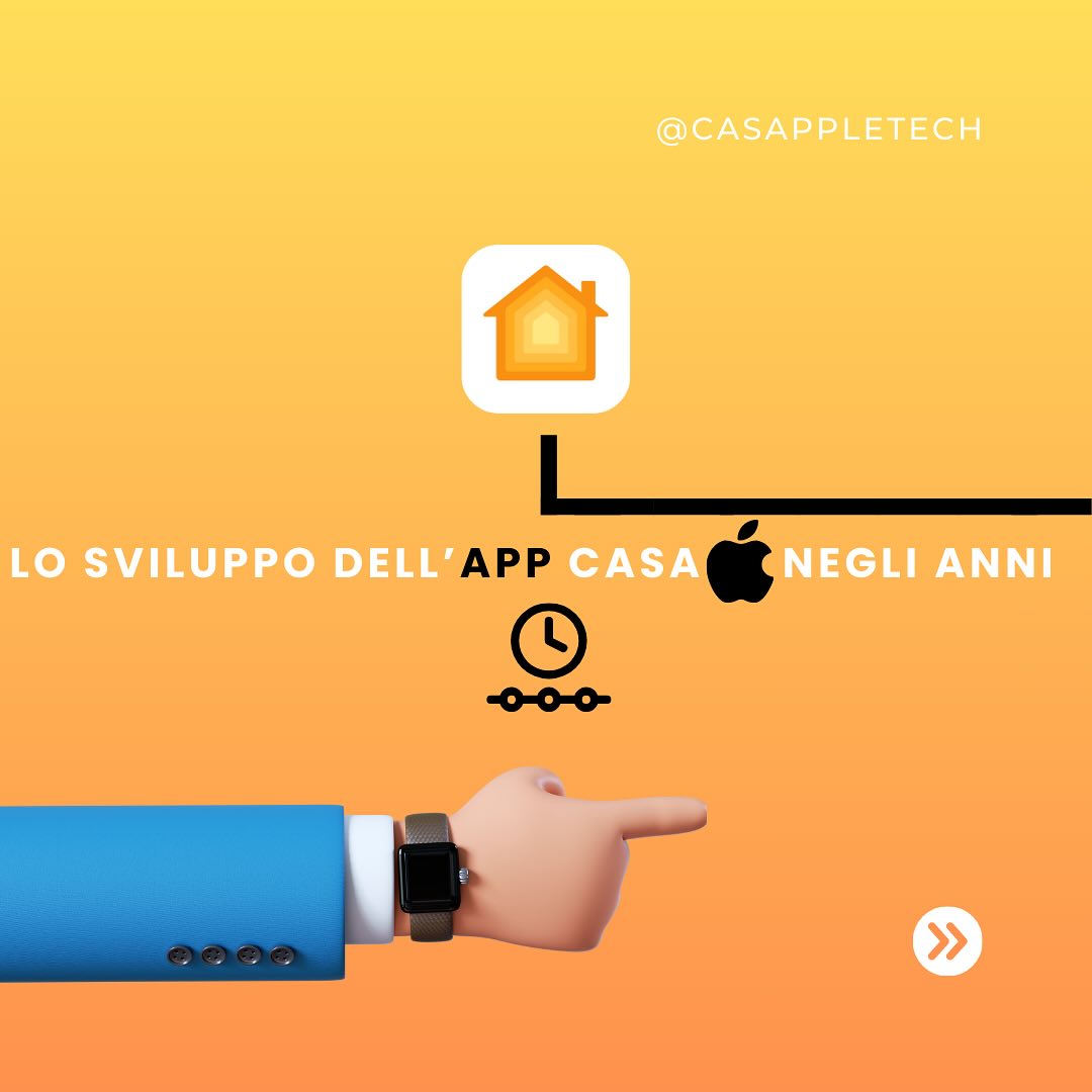 La storia🕰️⌛️ di Casa di Apple chiamata in precedenza HomeKit. 🏡 🛜📲