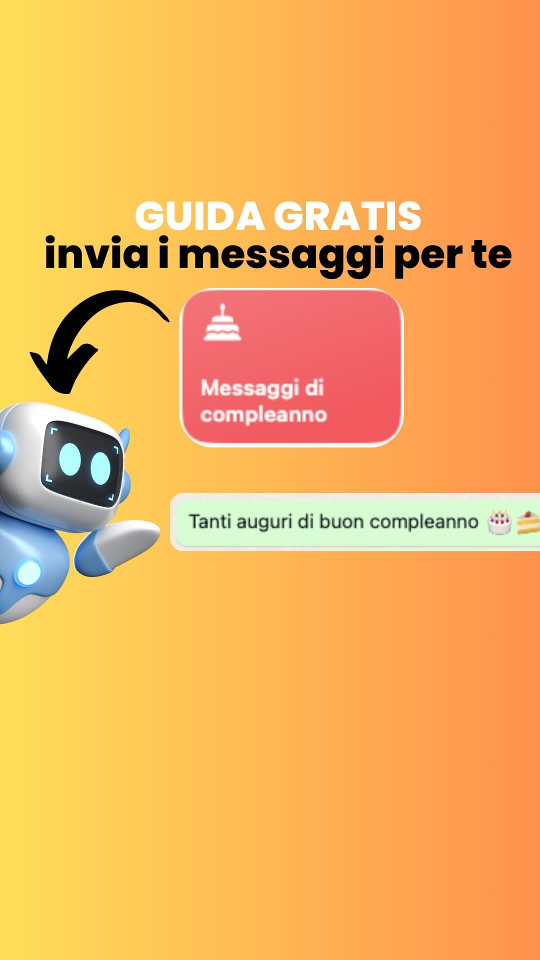 Guida alla creazione del comando rapido “manda un messaggio di compleanno automatico” 🛠️📖📙