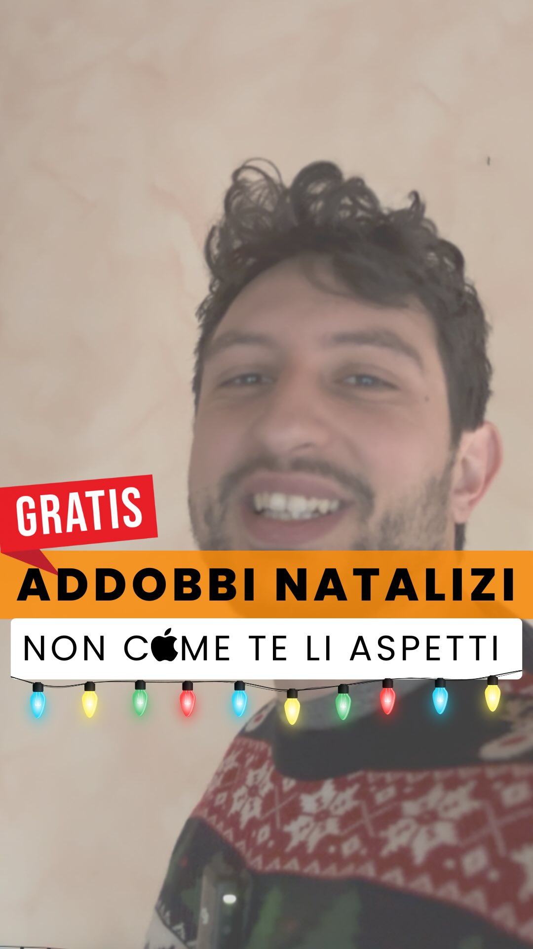 Quest’anno, a causa dei lavori in corso, niente decorazioni natalizie in casa… ma i nostri Mac non…