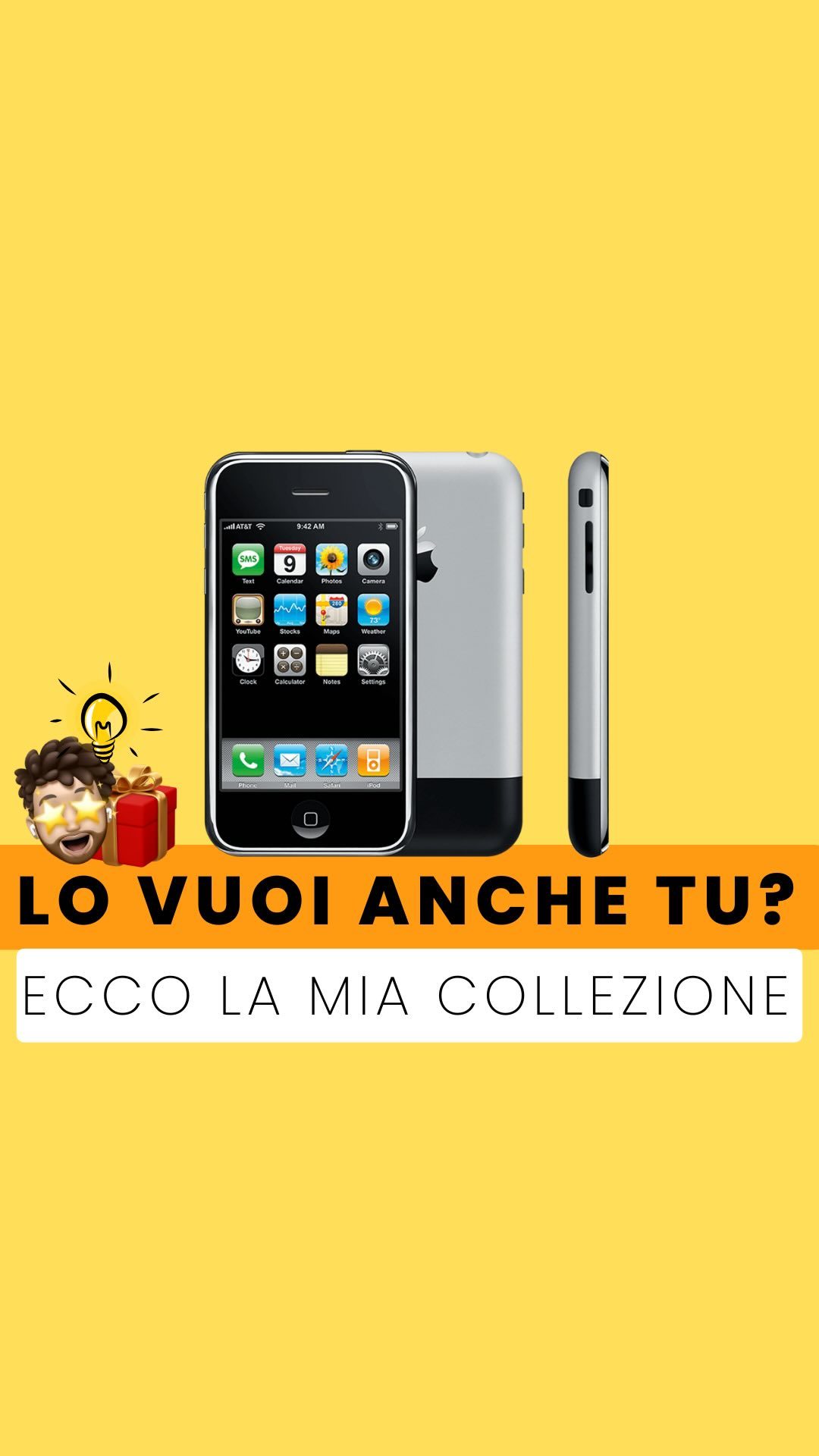 📱 La mia collezione di iPhone vintage!