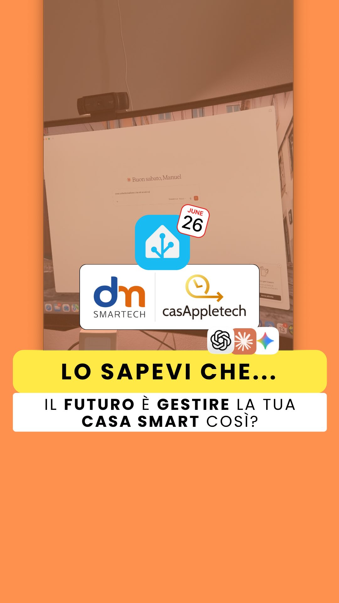 Lo sapevi che puoi gestire tutta la tua casa smart solo chattando con una AI? 🤯