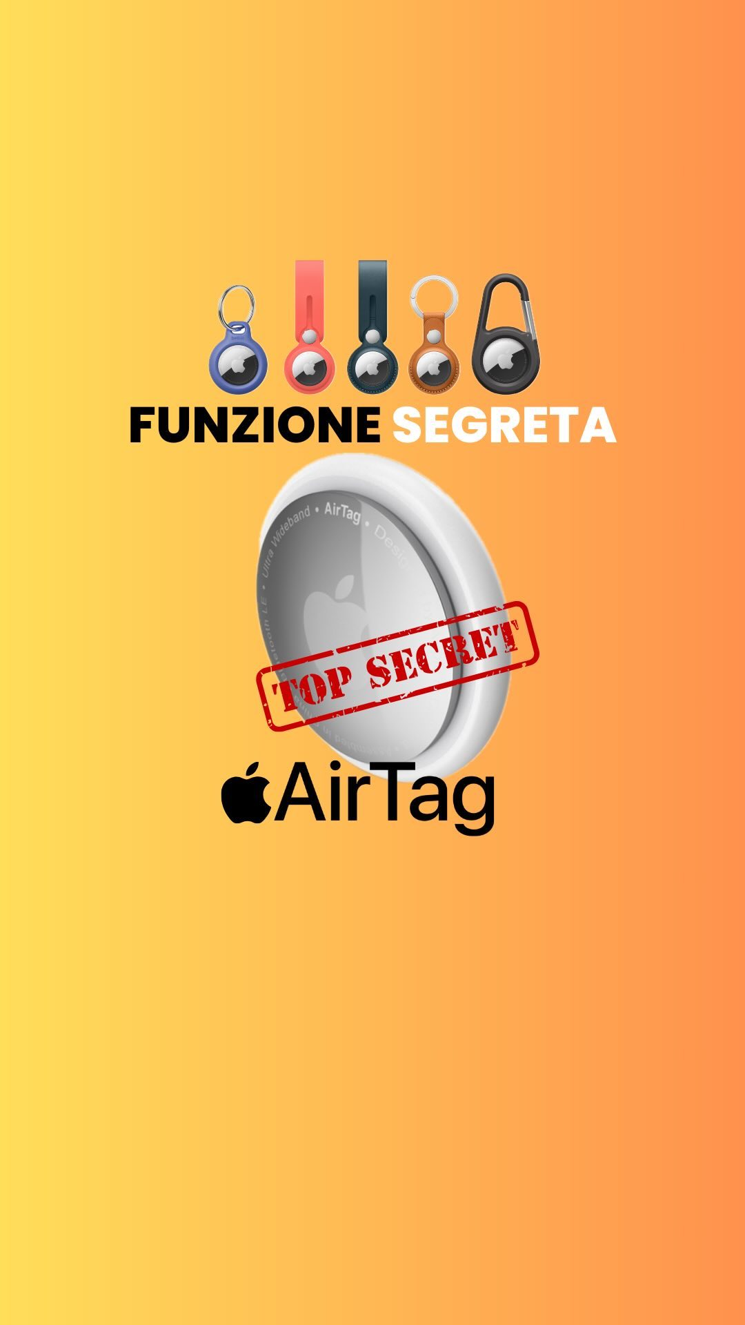 AIRTAG ha una duplice funzione🤩
