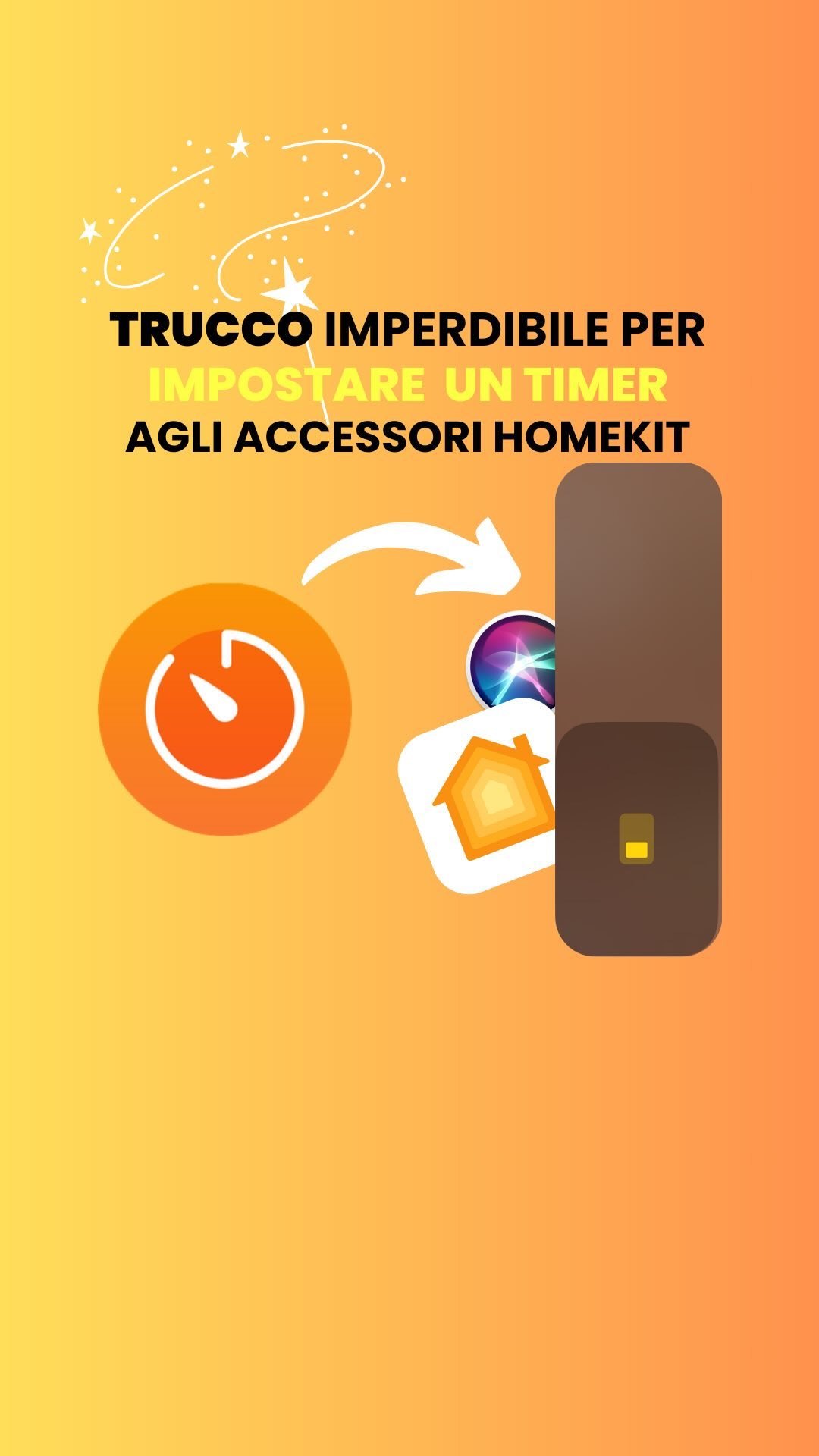 Come impostare un timer per i tuoi accessori HomeKit e rendere la tua casa ancora più intelligente! Segui…