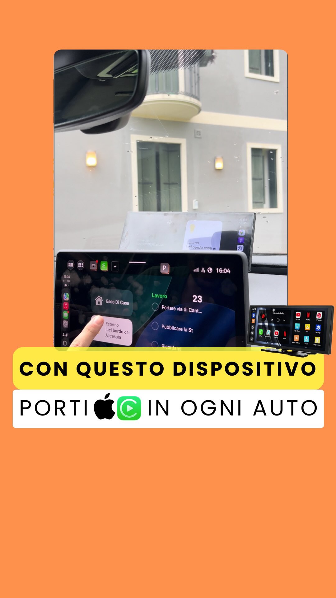 Con Ottocast ScreenFlow porti l’ecosistema Apple in qualsiasi auto 🚗📱