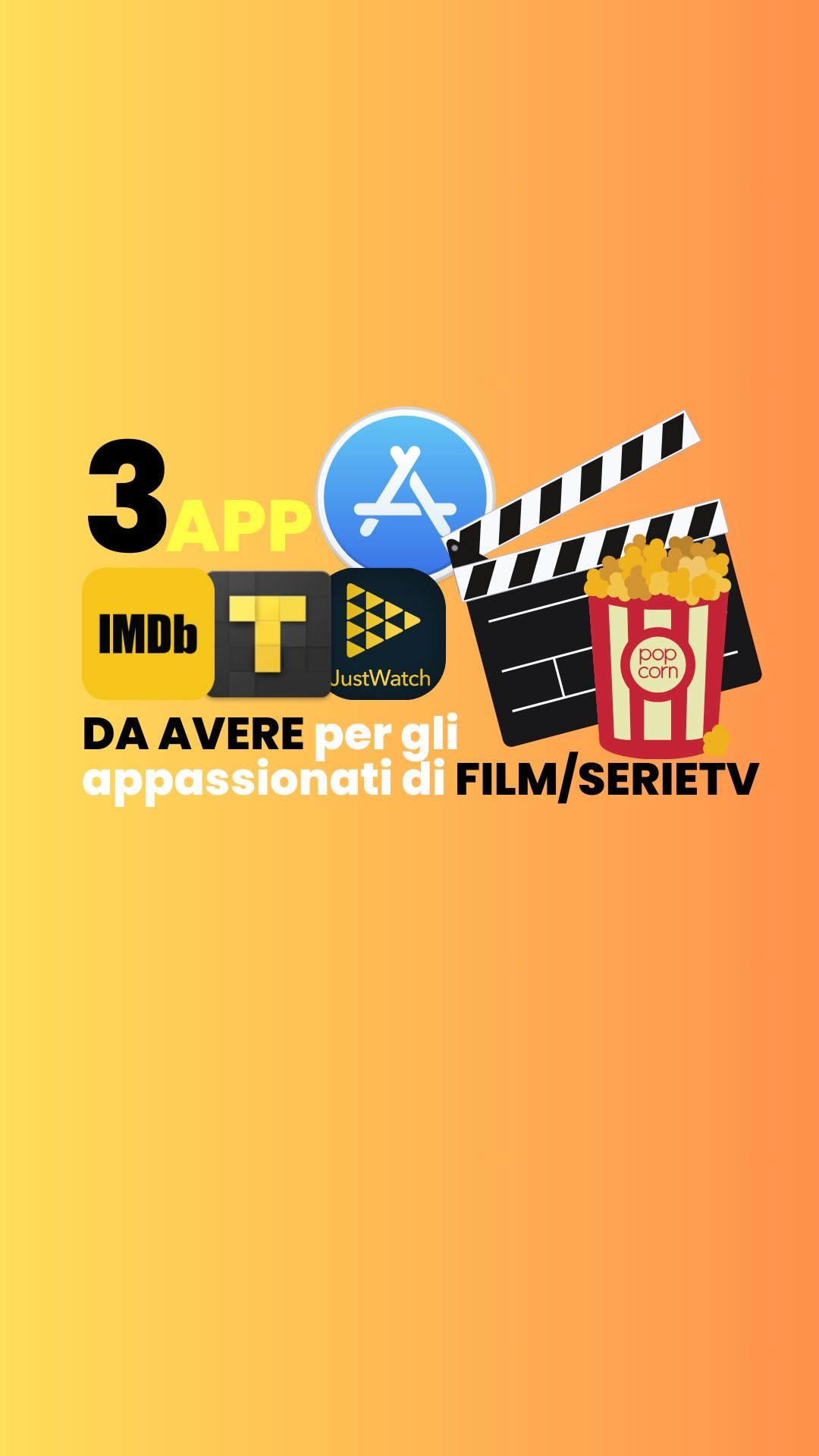 Per chi, come me, ama immergersi nel mondo dei film e delle serie TV, ecco tre app imprescindibili: