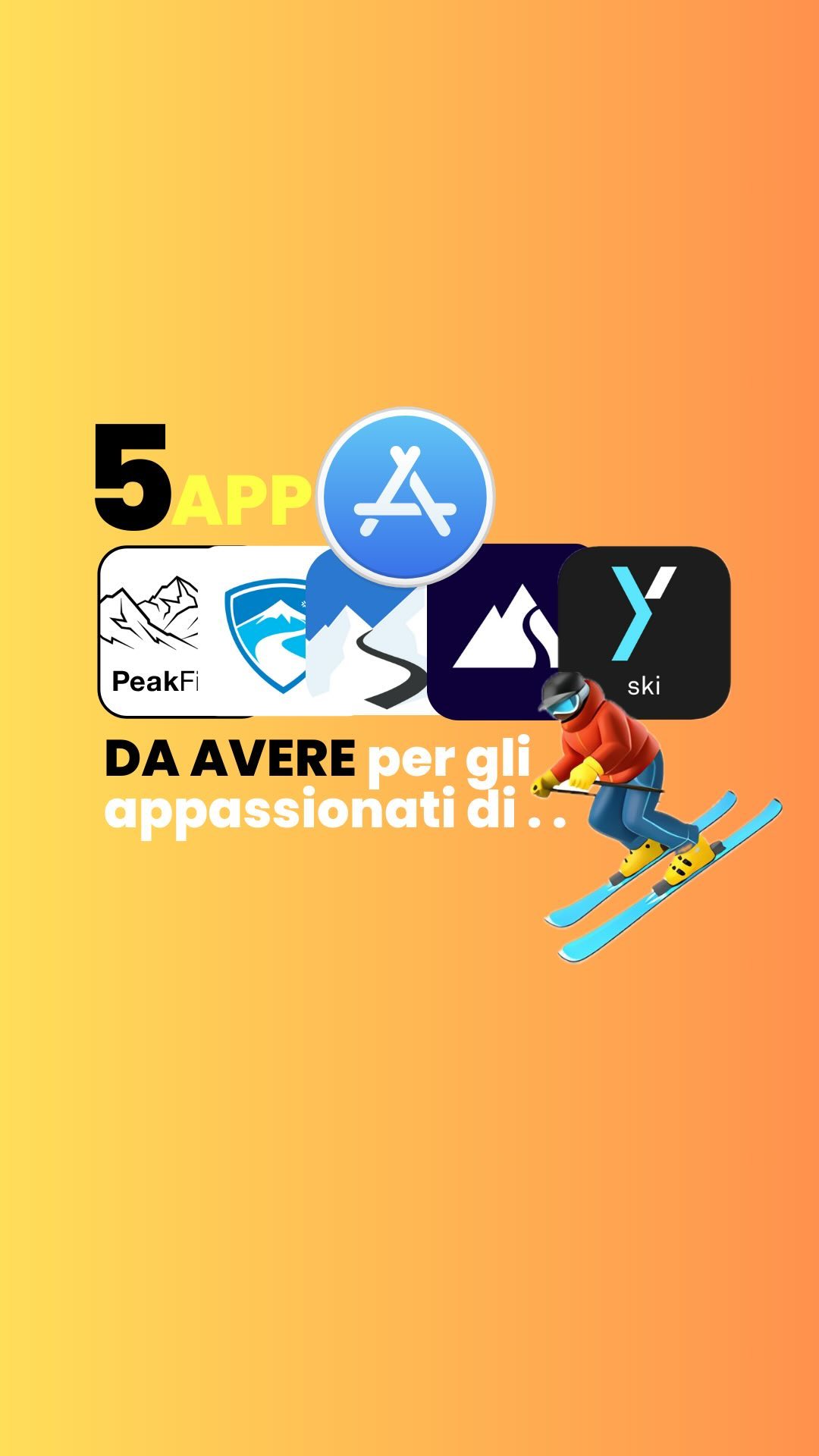 Se stai andando a sciare equipaggia a dovere anche il tuo iPhone 📲