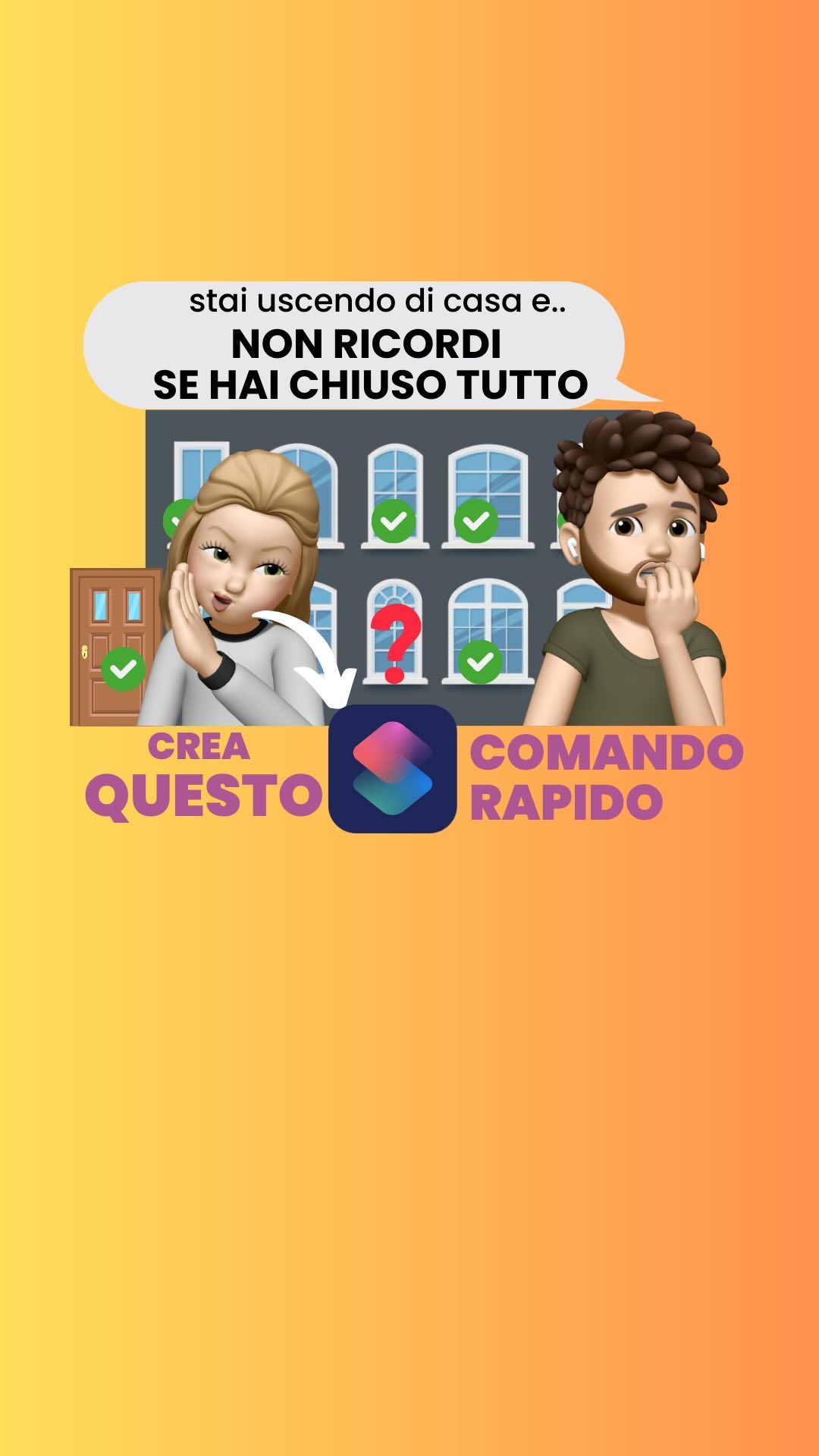 🌟 Nuovo comando rapido: Controlla tutte le porte e finestre di casa! 🏡✨