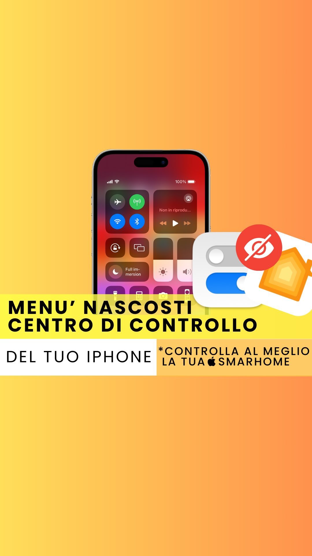 ✨ Hai mai scoperto i menu nascosti del Centro di Controllo del tuo iPhone? ✨