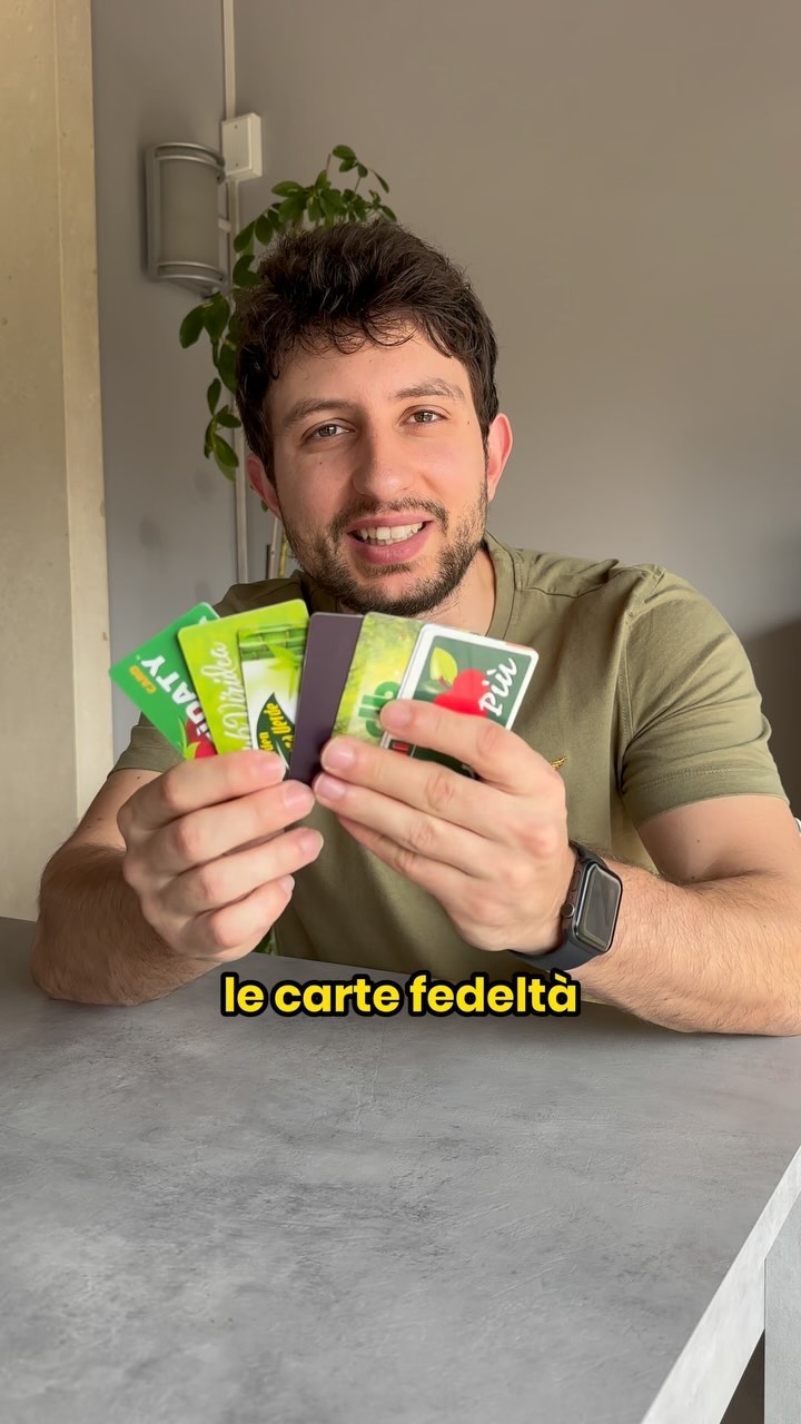 🥳tutto nel WALLET di  — TUTTE LE CARTE FEDELTÀ CHE PREFERISCI DENTRO IL WALLET DI APPLE.