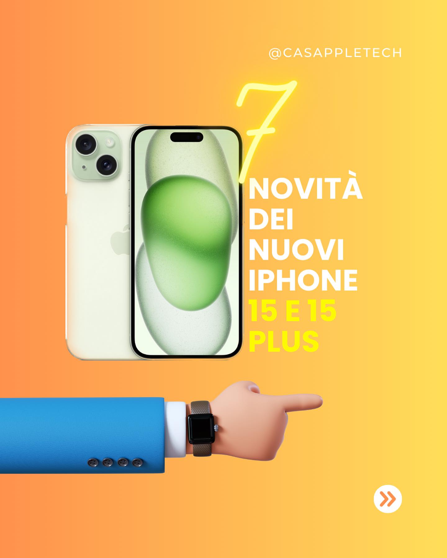 Tante novità anche per IPhone 15 “base”🔥🔥🔥