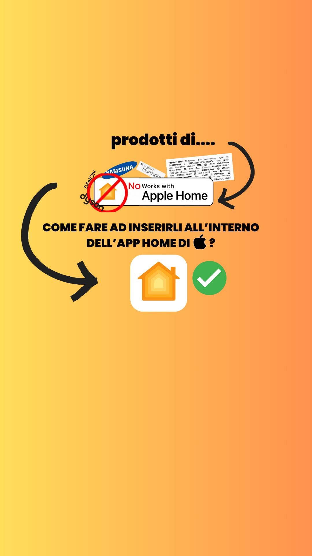 In questo reel ti spiego come integrare all’interno dell’app Casa di Apple dispositivi non nativamente…