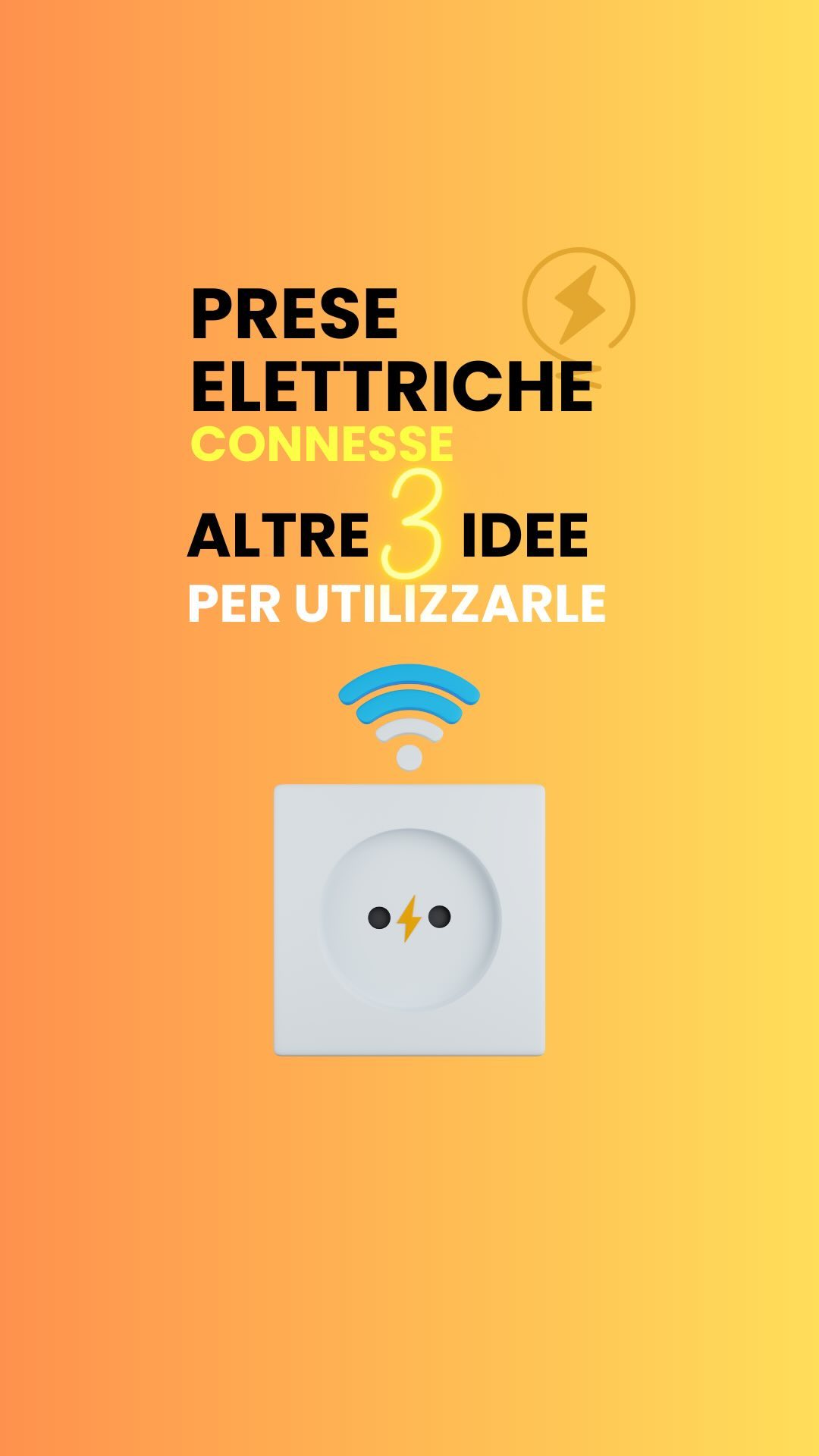 Scopri altri 3 modi per usare le prese intelligenti. 🔌🛜 sono sicuro che almeno 1 delle 3 situazioni sia…