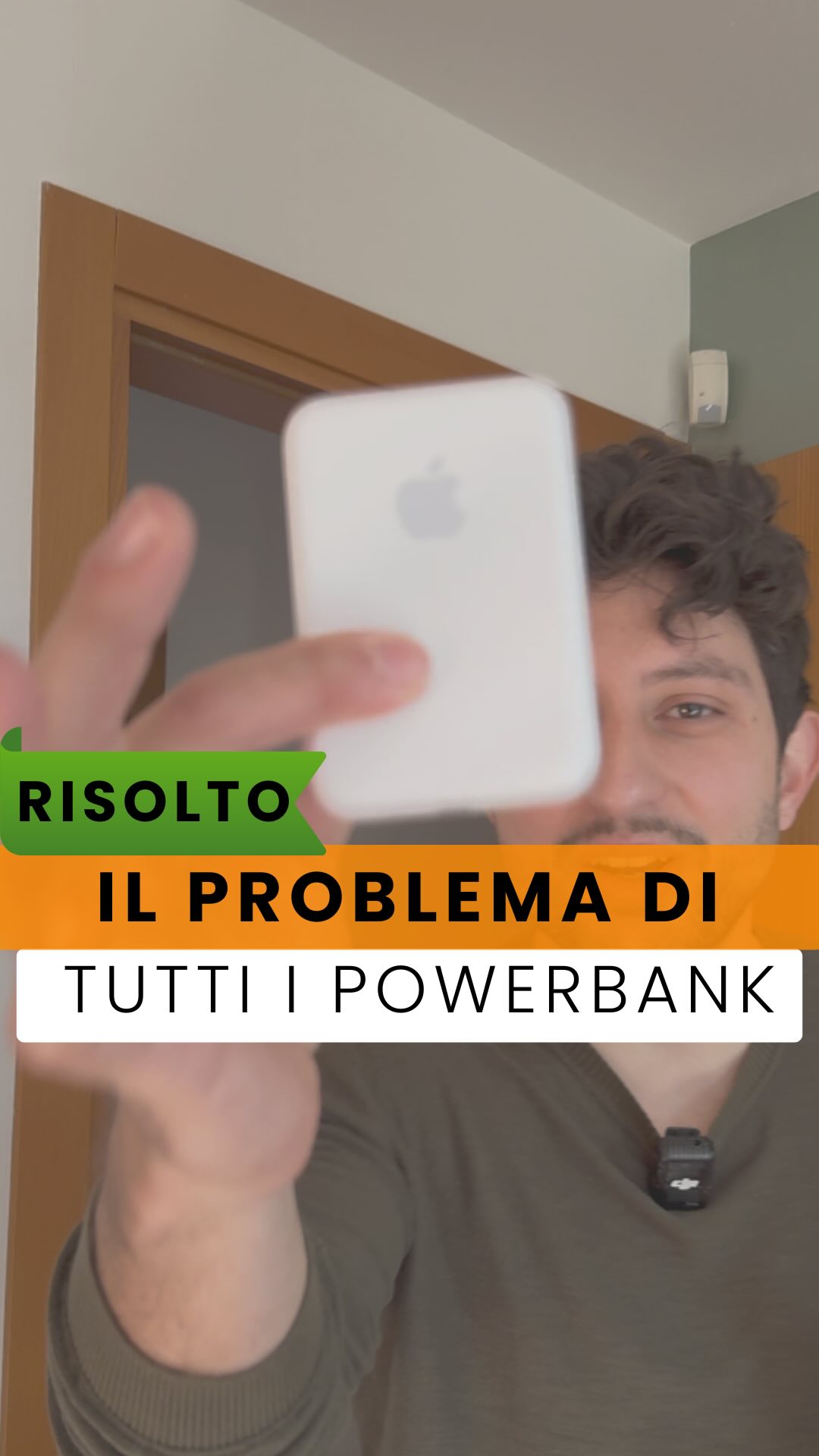 Il problema dei powerbank? Ricordarsi di caricarli… e ovviamente te ne accorgi solo quando ti servono! 🤦‍♂️