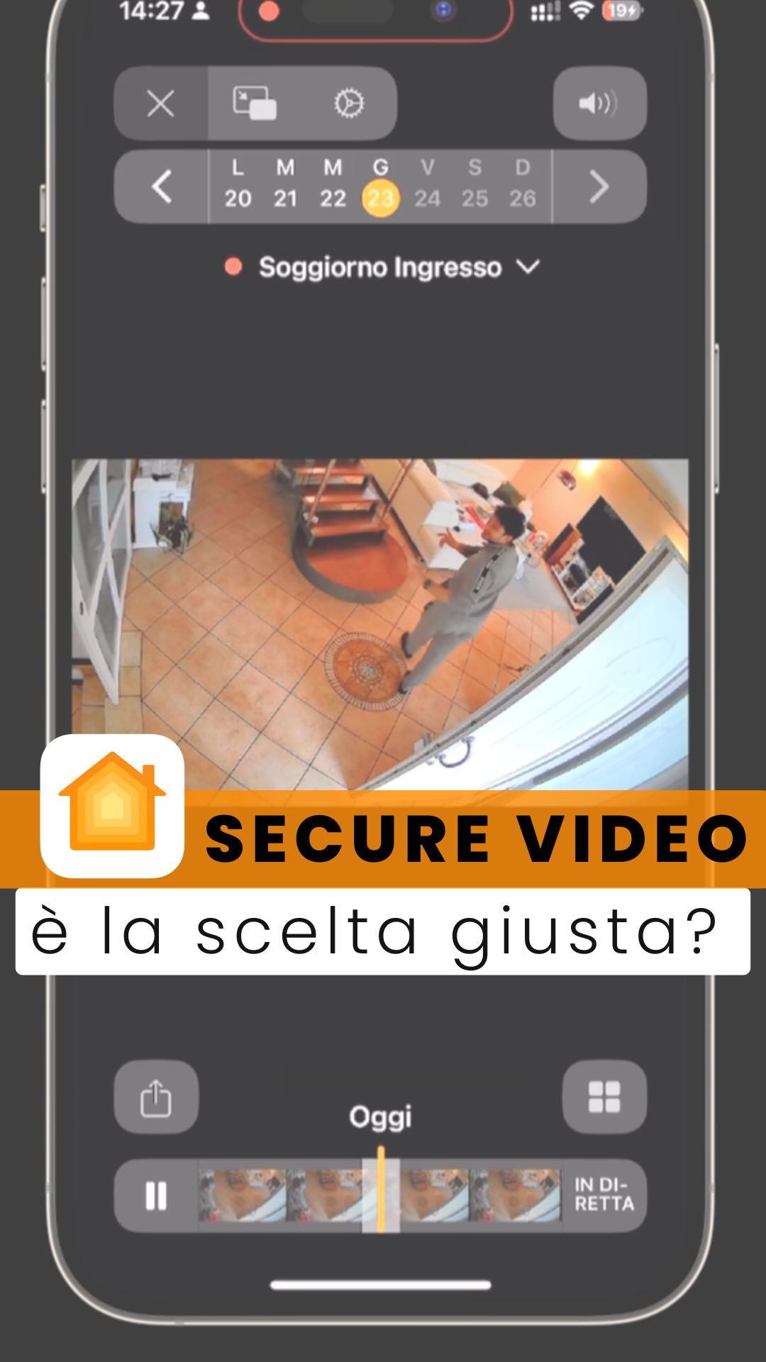 🔎 HomeKit Secure Video: geniale o limitante? Scrivilo nei commenti! ⬇️