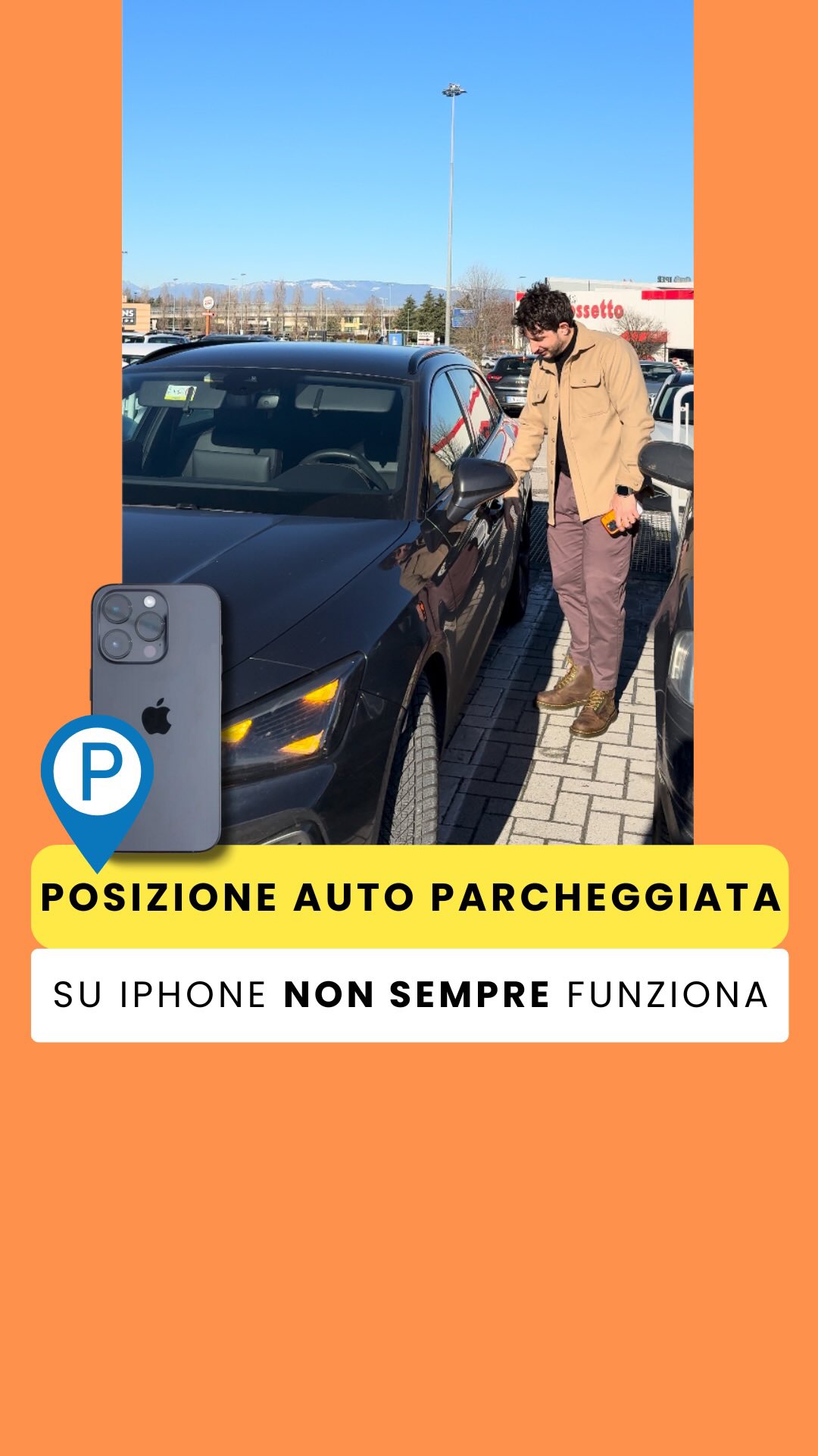 📍Ti è mai capitato di non ricordare dove hai parcheggiato l’auto?