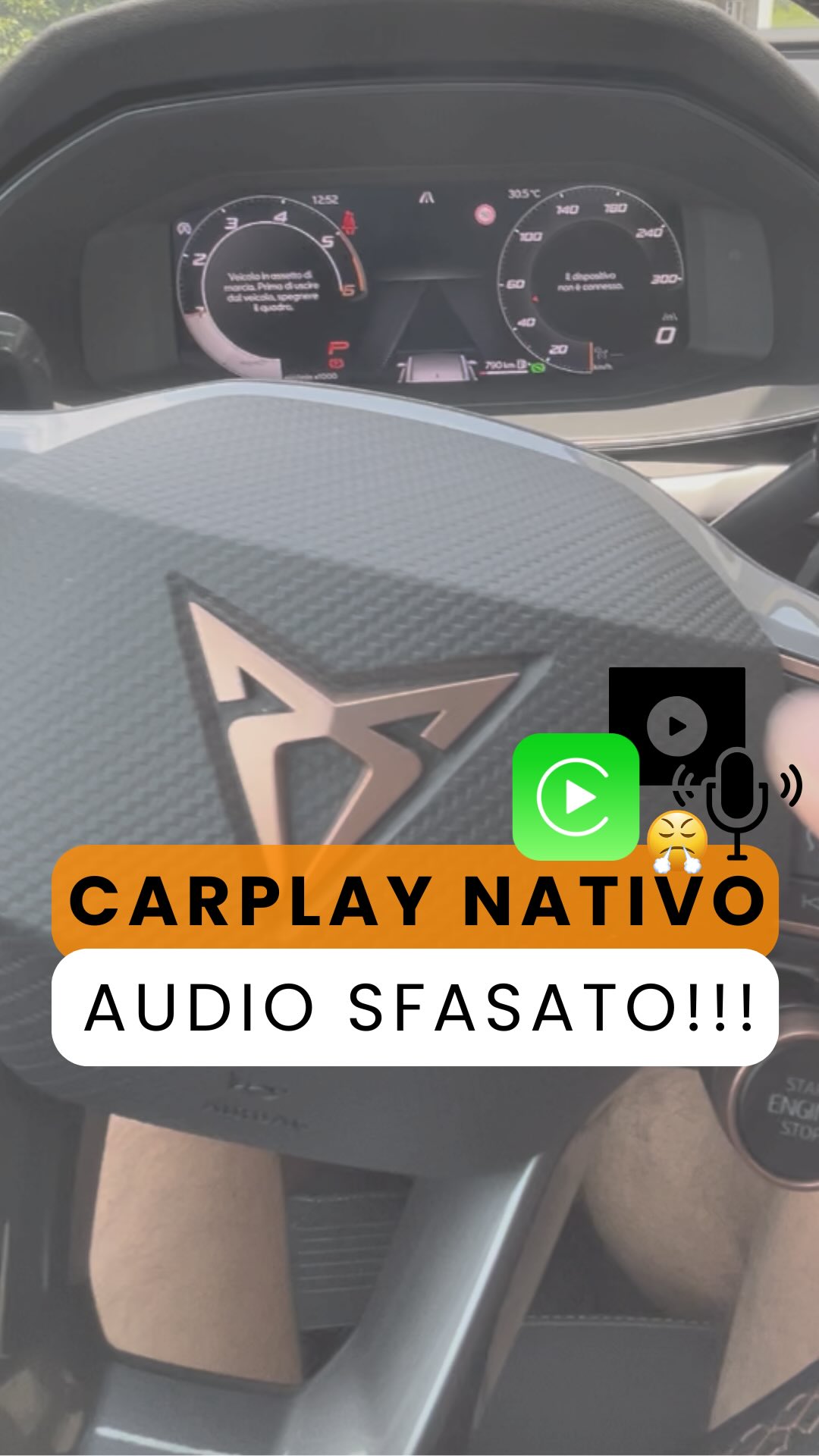 🎥 La mia auto ha CarPlay nativo, ma ogni volta che provo a guardare un video da fermo (sia con CarPlay…