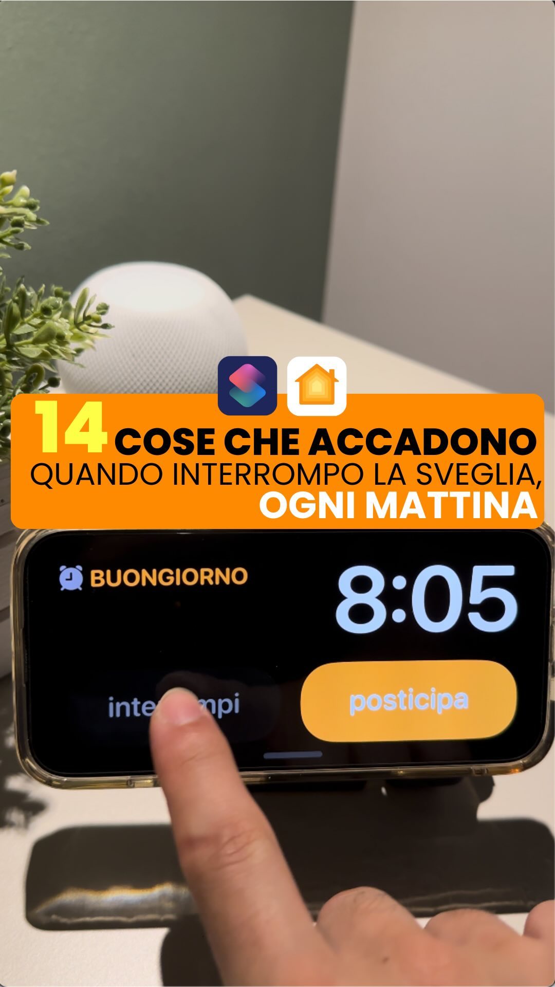 Scopri la mia serie di automazioni + comandi rapidi preferita ❤️🌅🤖