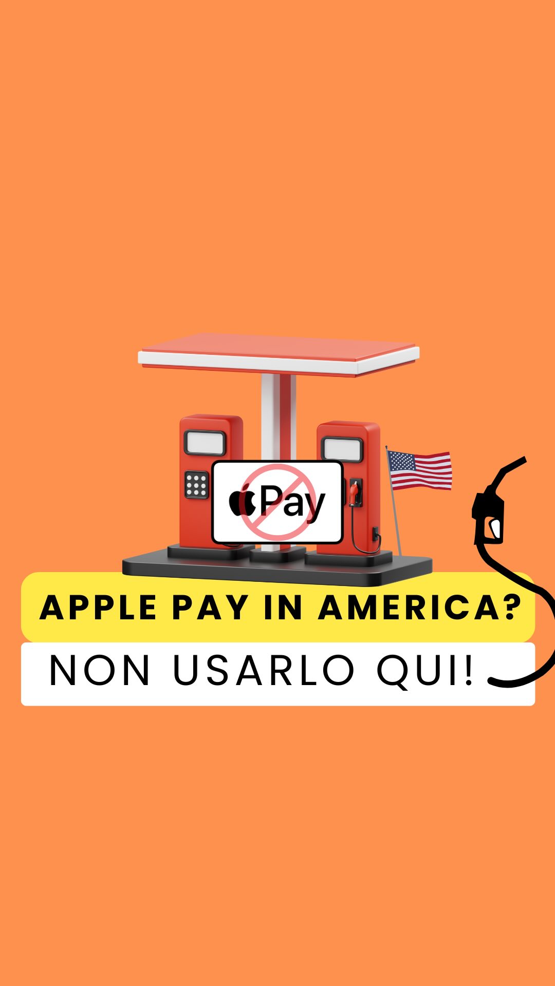 Non lo sapevo 🤯 — In 🇺🇸 ho fatto benzina con Apple Pay ⛽️