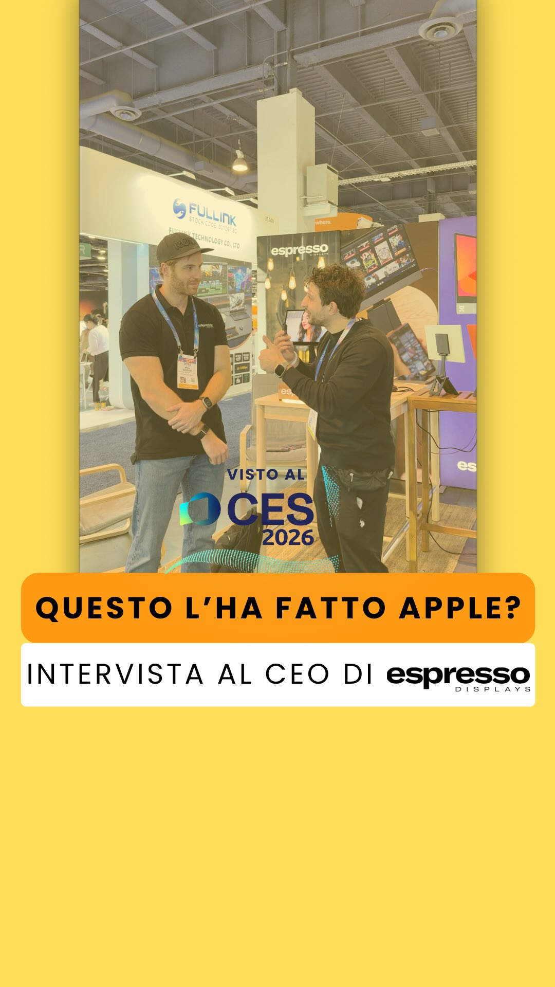 Se Apple avesse fatto un display portatile, probabilmente sarebbe stato così ☕️💻