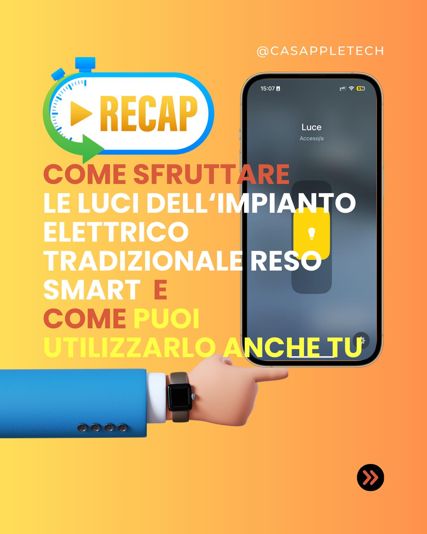 Riassunto di come puoi utilizzare le tue nuove luciintelligenti 💡👨‍💻📲🛜 visto nei vari reel. Li hai…