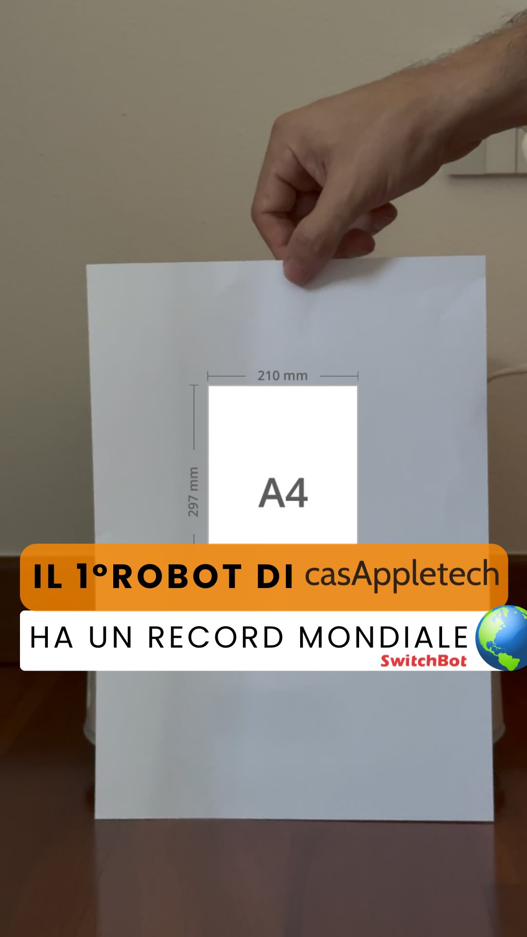 🚀 Su Casappletech arriva il primo robot aspirapolvere della pagina… ed è anche il più piccolo al mondo…