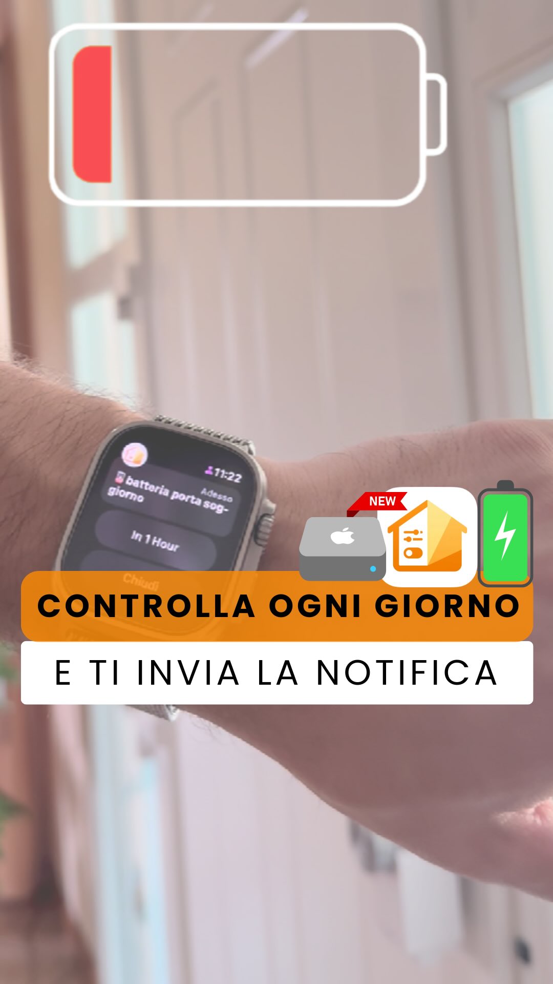 🔋 Mi controlla ogni giorno la batteria dei sensori…
