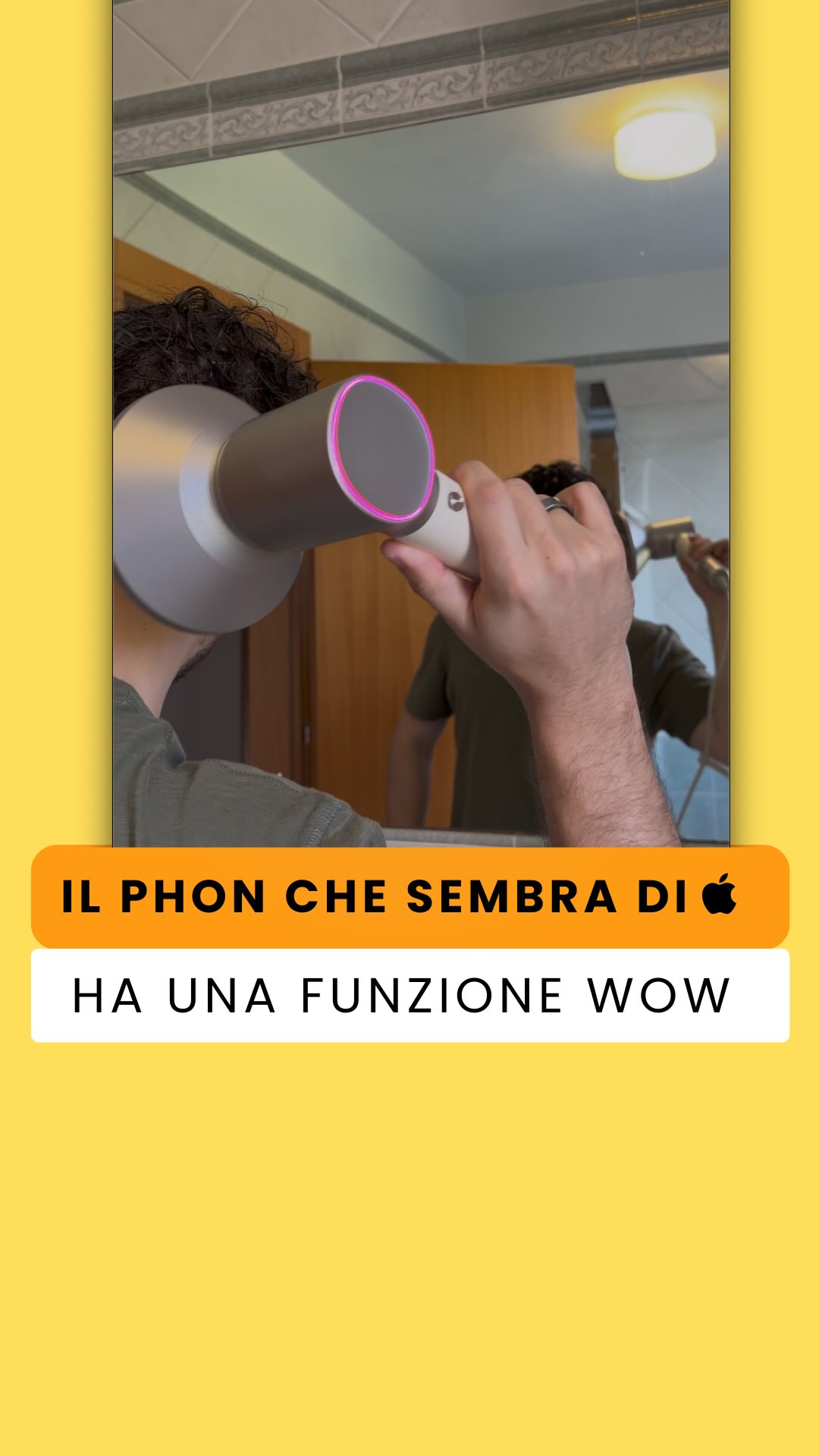 Il phon che sembra fatto da Apple 🍎, ma con una caratteristica unica al mondo che non ha nessun altro.