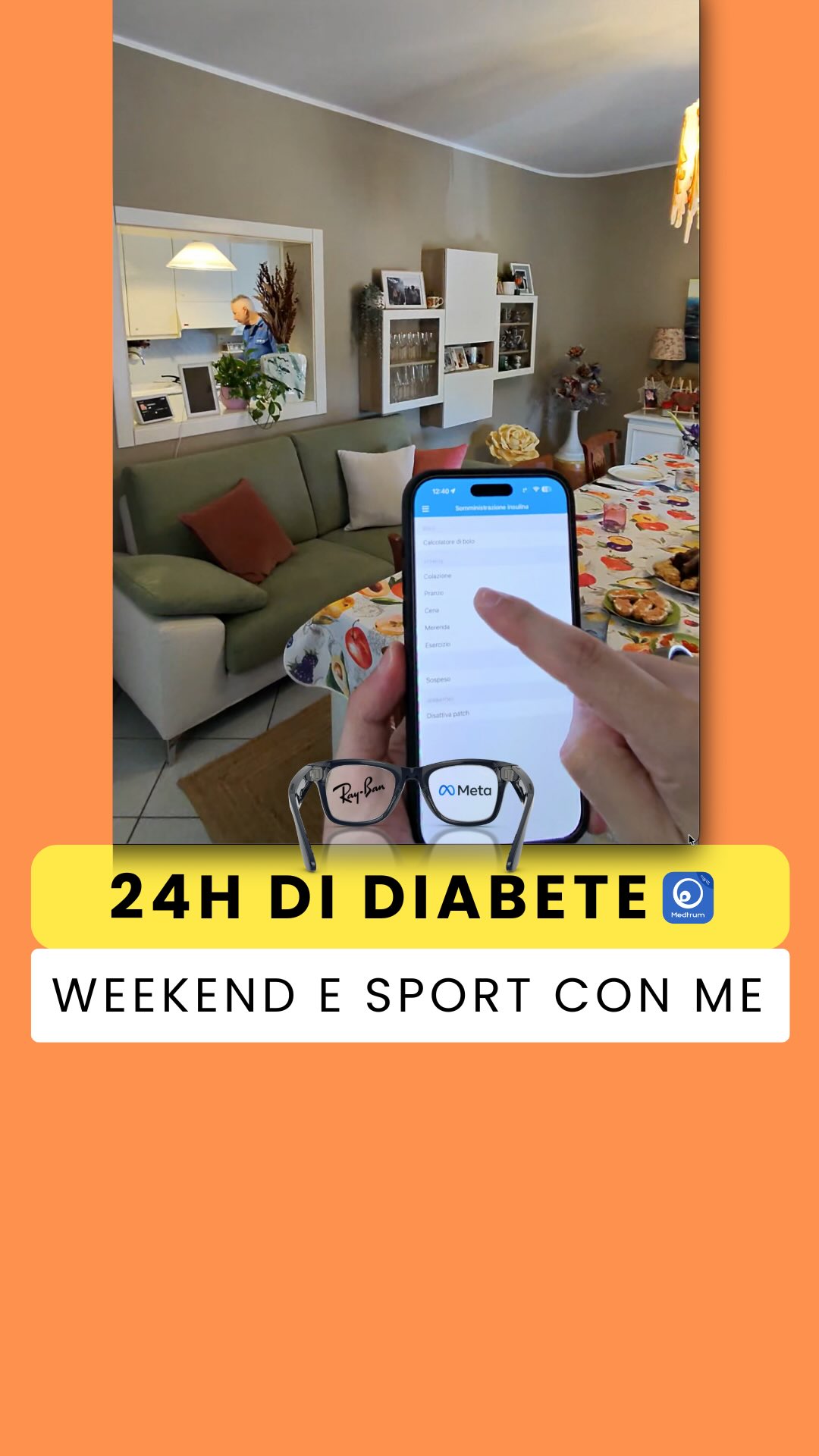 C’è chi vede solo un sabato di sport e cibo fuori. Chi ha il diabete sa che dietro ogni singolo momento…