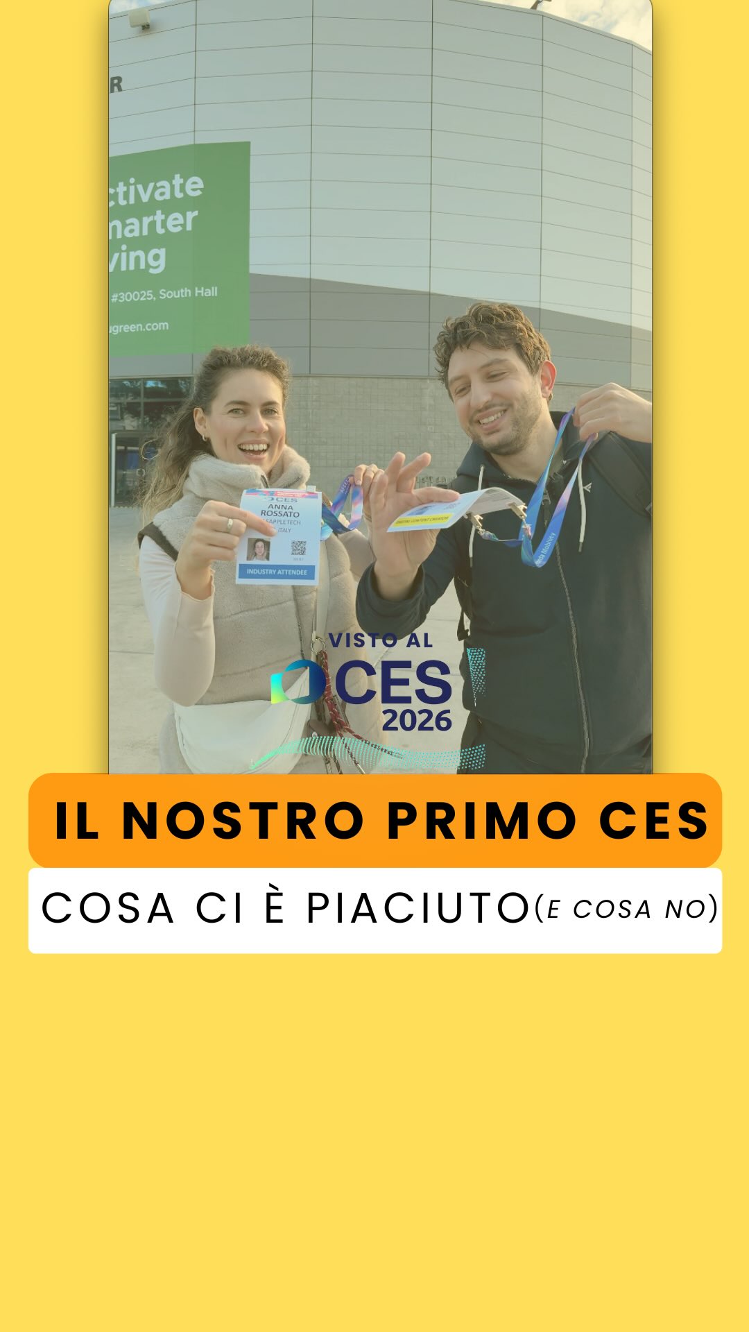 Ti raccontiamo il nostro primo CES.