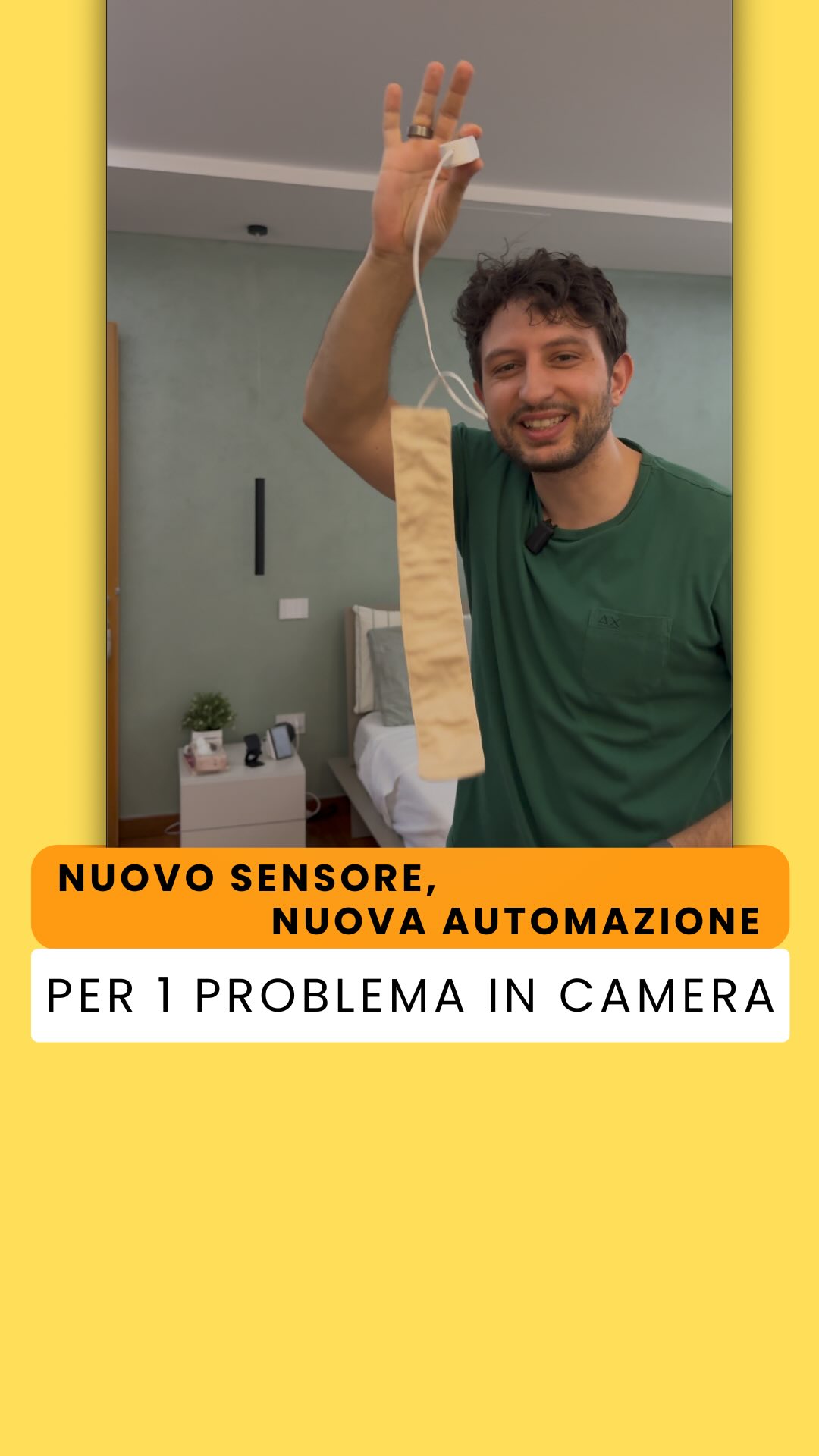 Nuovo sensore di presenza per il letto 🛏️