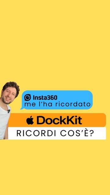 🚨 Funzione assurda di iPhone: Apple DockKIT 😱