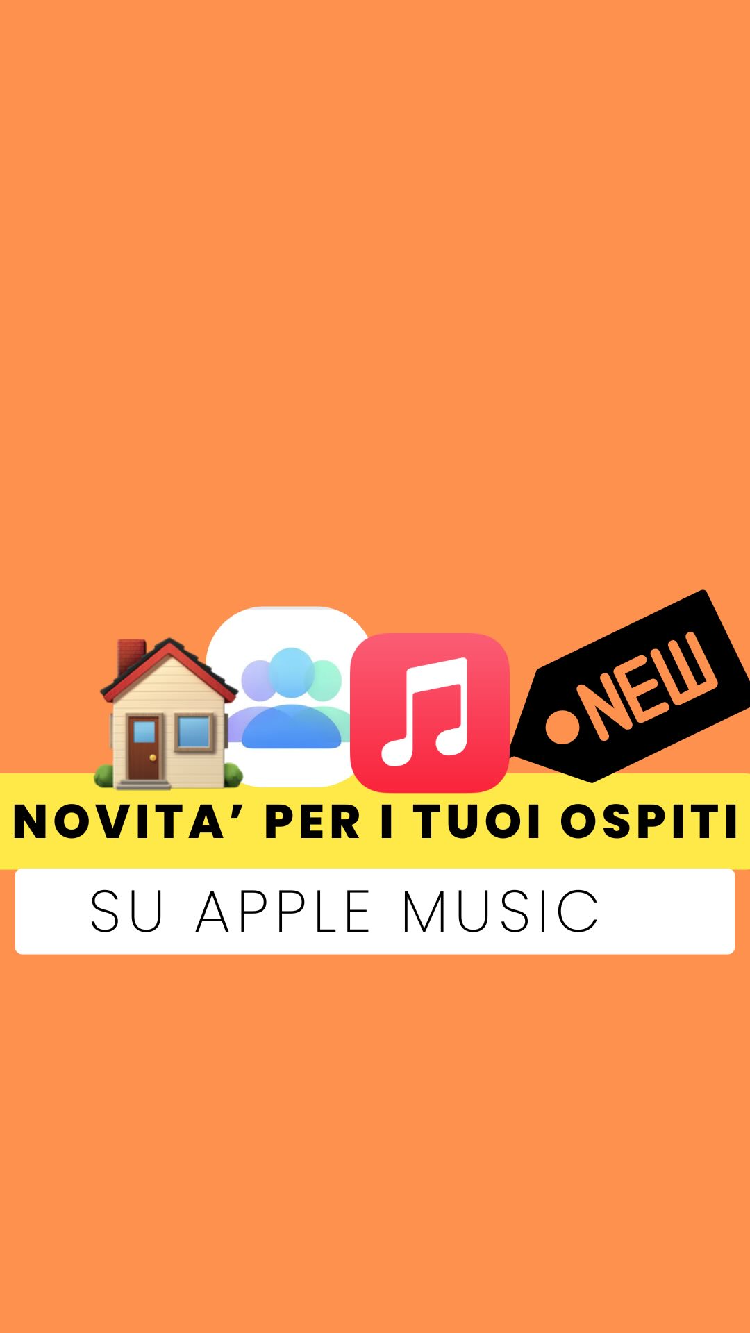 🎶🚀 Novità: i tuoi ospiti scelgono la musica senza abbonamento e senza Wi-Fi! Apple Music introduce una…