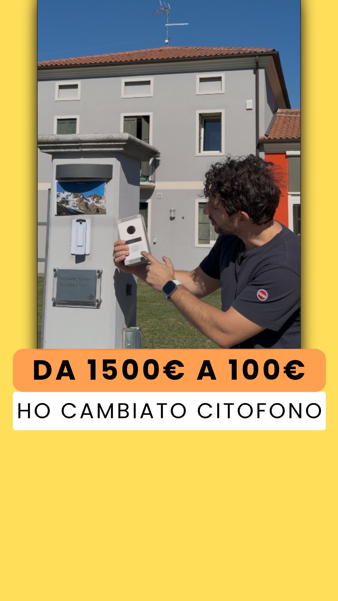 Da 1.500€ a poco più di 100€: ho cambiato citofono 👀 Doorbell Lite di UniFi, con Home Assistant mostra…