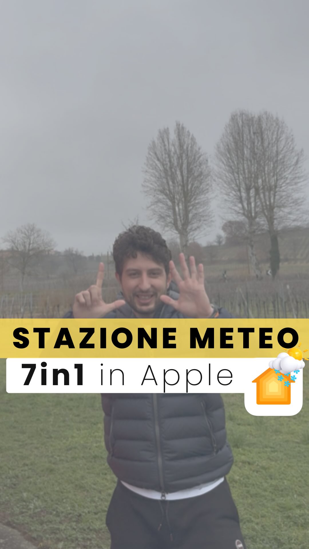 🔗 Link in bio e nelle storie! — Ho portato la stazione meteo Ecowitt WS3900 dentro Apple Casa! 🚀 Misura…