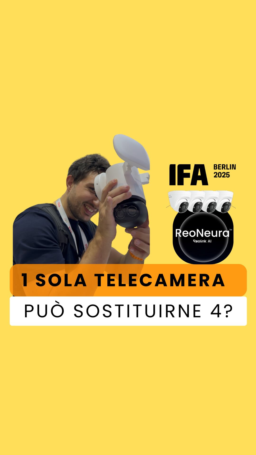 Può una sola videocamera sostituirne 3 o 4? 🤔
