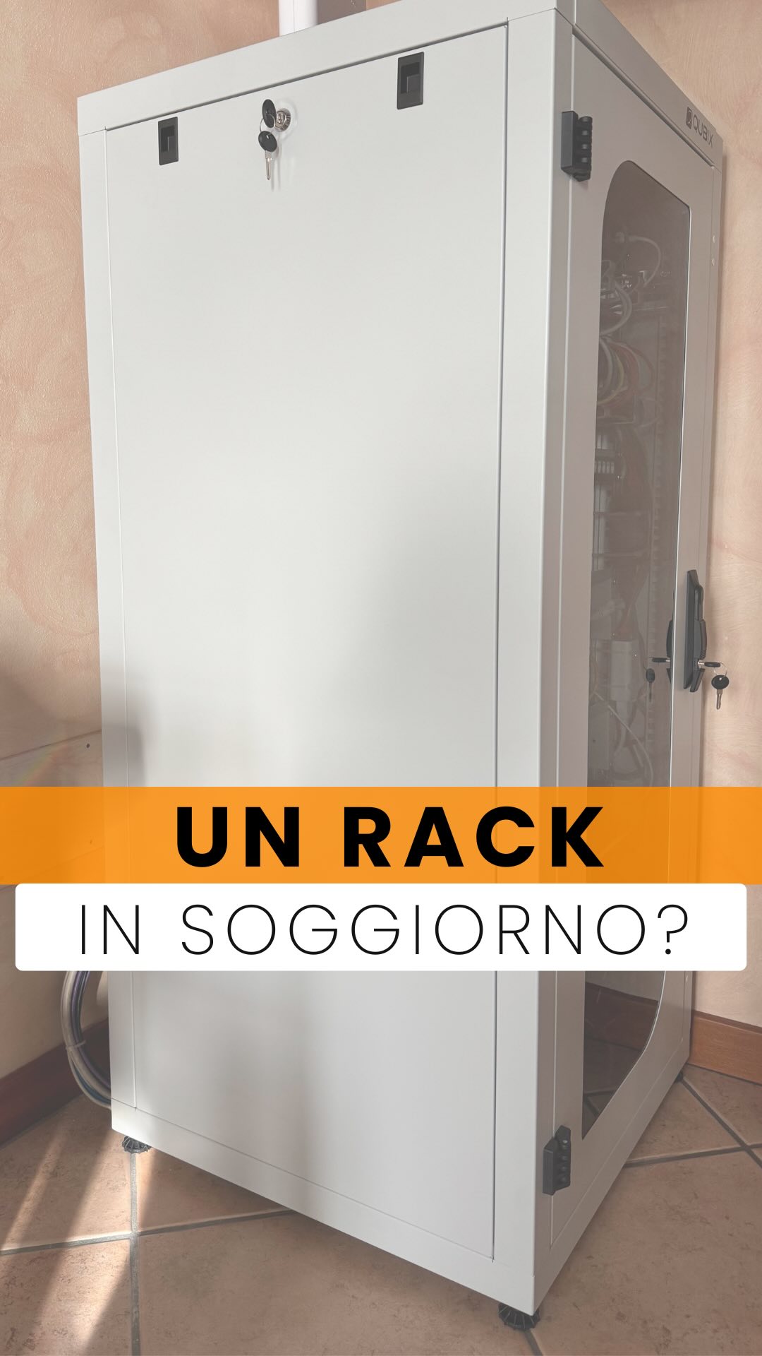 🎥 La genesi di un rack… in soggiorno!