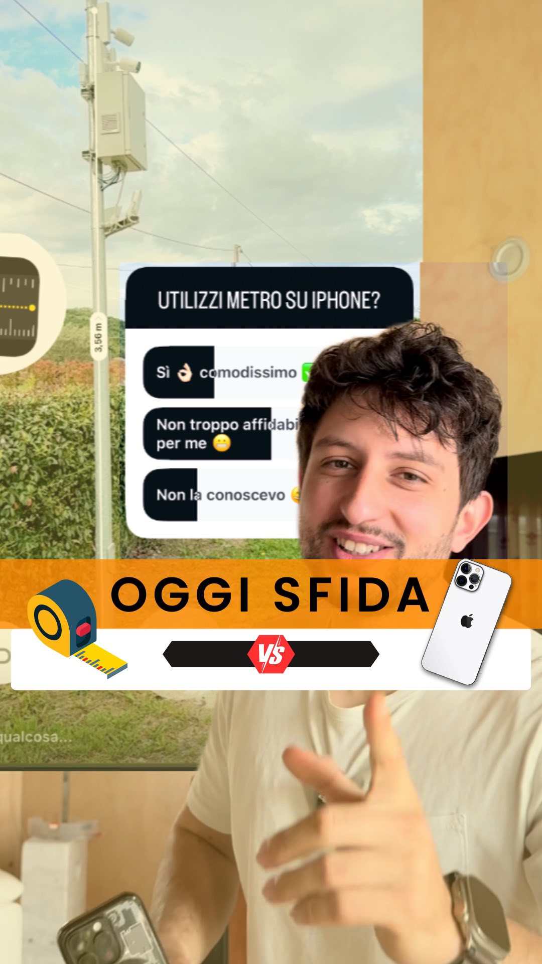 📏💥 Sfida tra l’iPhone e il metro vero: chi la spunta?