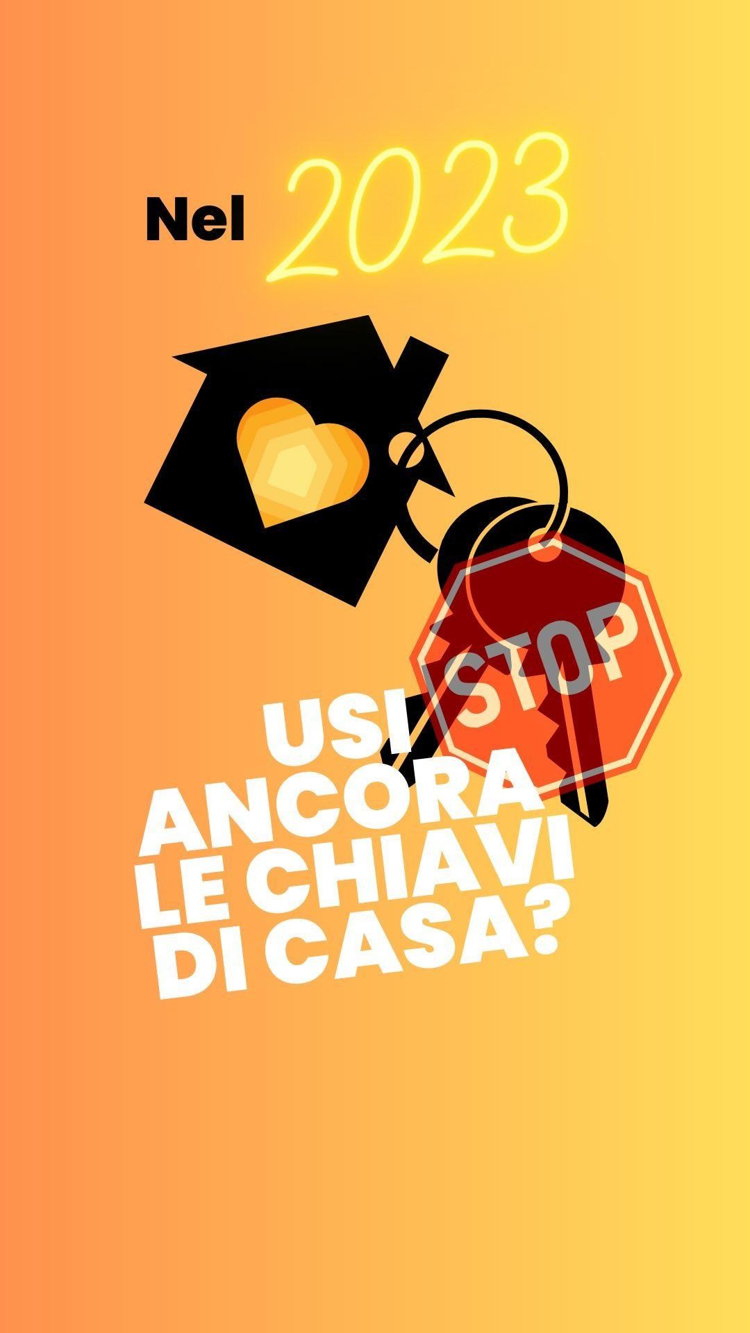 e non dirmi che a te non è mai successo ! 🚨⚠️⛔️👀👀E tu nel 2023 usi ancora le chiavi per entrare in…