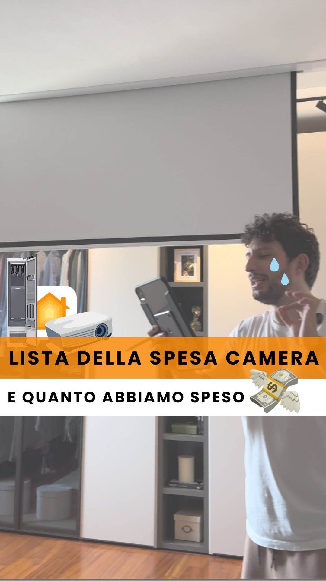 Ecco quello che ti serve per fare la nostra camera matrimoniale tech! 🛏️📲
